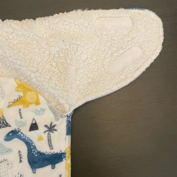 Modern Baby Newborn 0-3 Months Swaddle Wrap Dinosaur Pattern - Picture 3 of 8